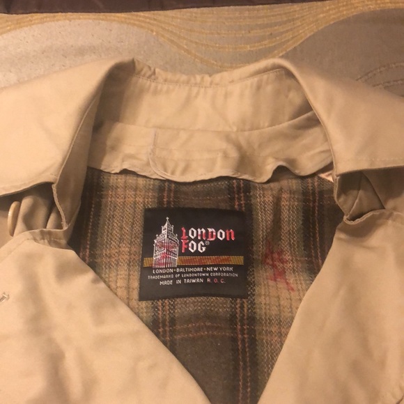 London Fog Trench Coat - Picture 3 of 7